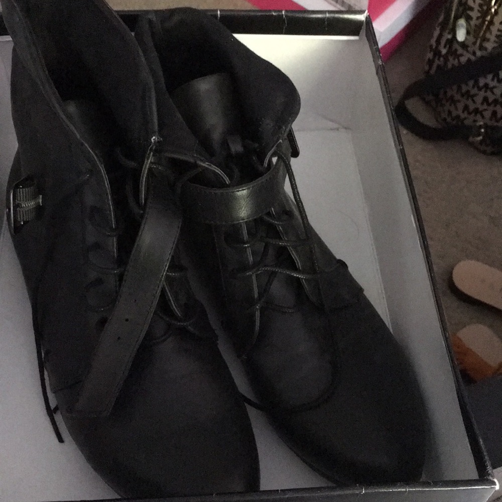 Black booties